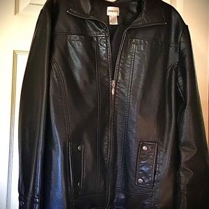 Soft Black Leather Jacket CHICOS